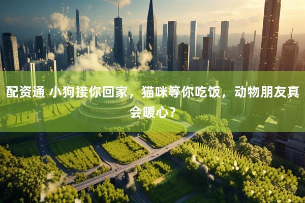 配资通 小狗接你回家，猫咪等你吃饭，动物朋友真会暖心？